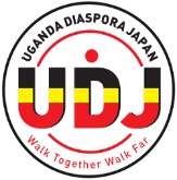 Uganda Diaspora Japan (UDJ) logo